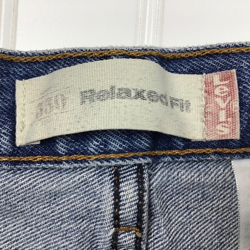 VTG LEVI’S 550 High Rise Relaxed Fit Tapered Leg Jeans - Picture 10 of 13